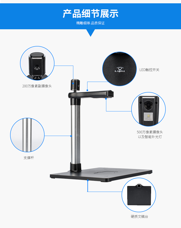 ZL-950TS，哲林高拍儀新品，高清晰